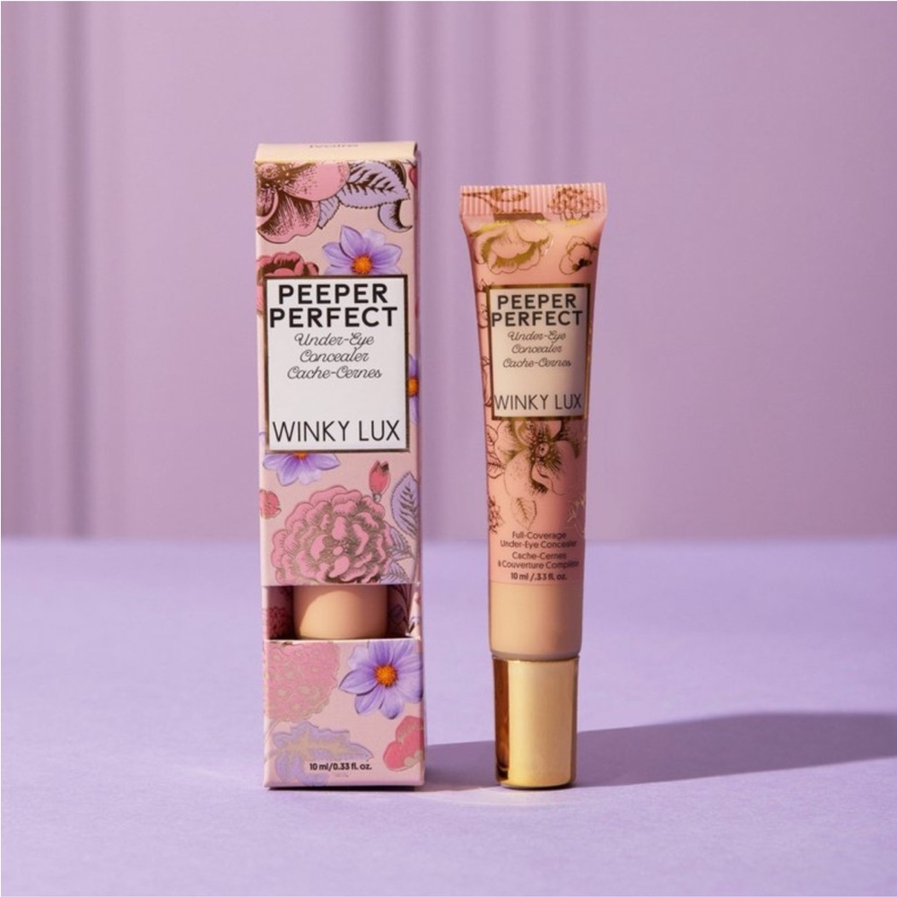 Winky lux peeper perfect under eye concealer-natural beige.